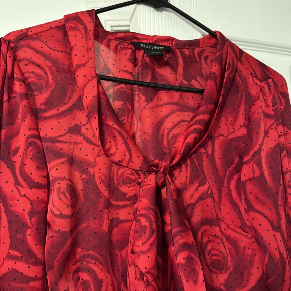 WHBM Roses Blouse - Picture 5 of 7